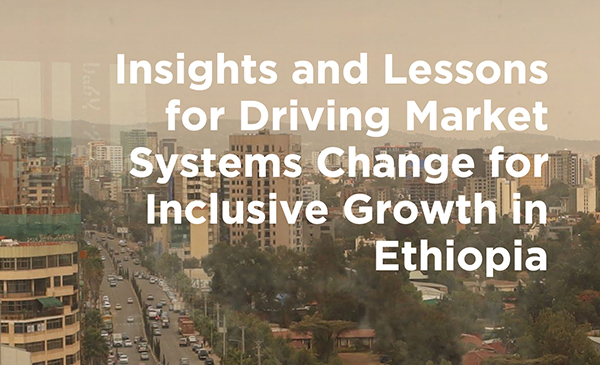 Insights and Lessons for Driving Market Systems Change for Inclusive Growth in Ethiopia