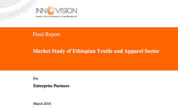 Market Study of Ethiopian Textile and Apparel Sector